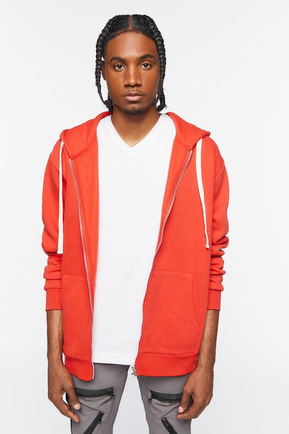 Fleece Zip-Up Hoodie | Forever 21 Product Image