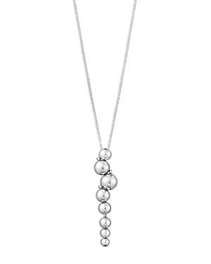 Womens Moonlight Grapes Sterling Silver Pendant Necklace Product Image