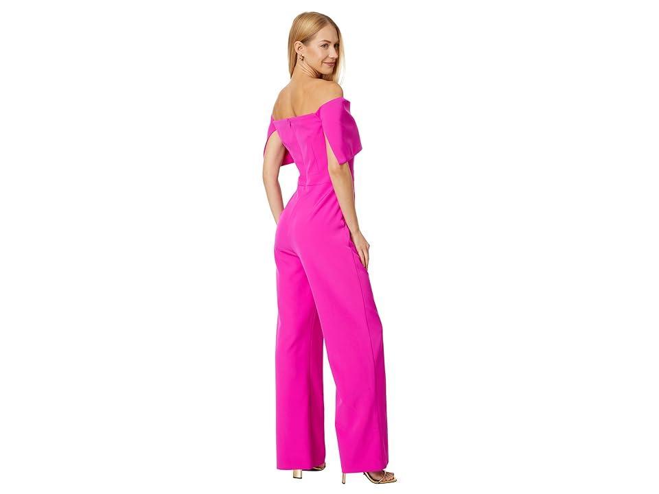 Vince Camuto Envelope Collar Jumpsuit (Hot ) Women's Jumpsuit & Rompers One Piece Product Image