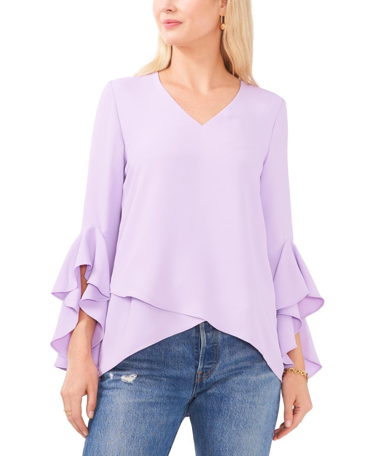 Vince Camuto Flutter Sleeve Tunic Product Image