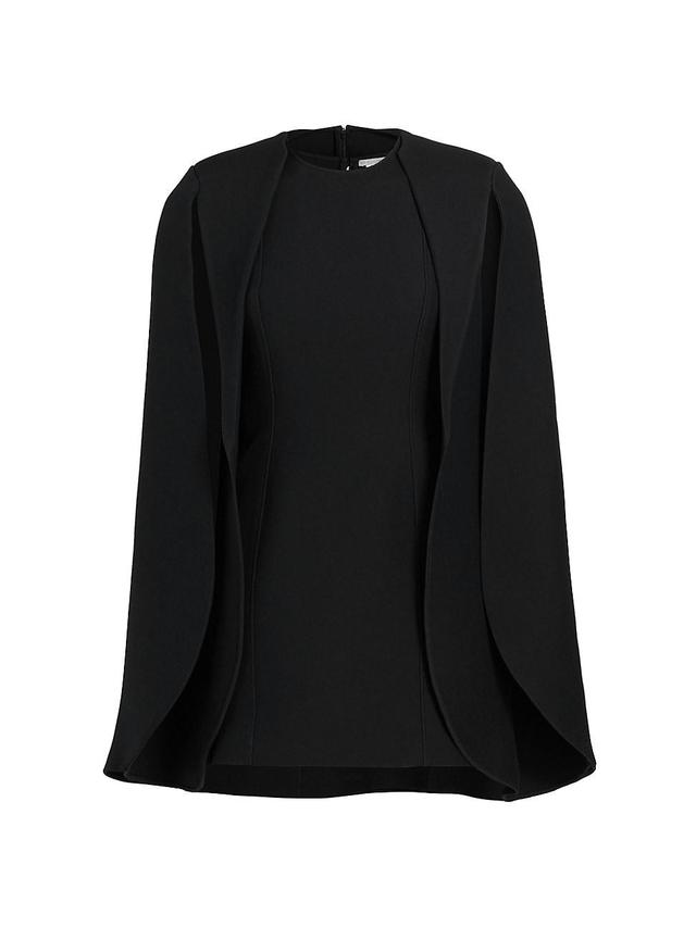 Womens Mouled Cape Dress Product Image