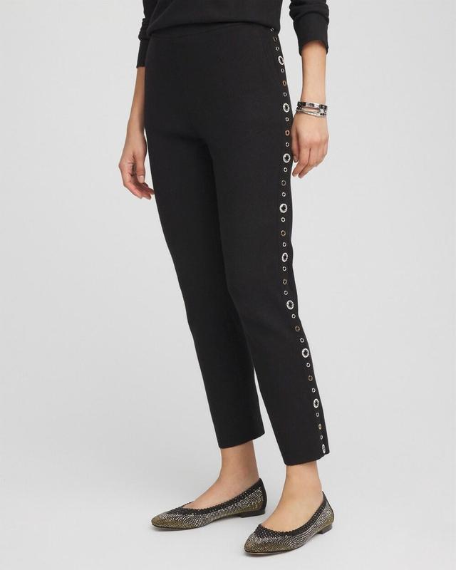 Zenergy® Luxe Cashmere Blend Embellished Ankle Pants Product Image