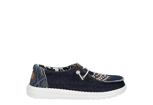 Heydude Womens Wendy Denim Slip On Sneaker Product Image