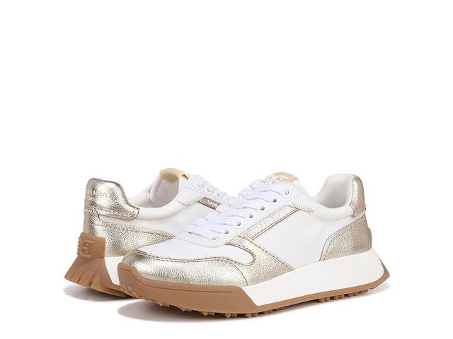 Sam Edelman Layla Sneaker White/Gold Product Image