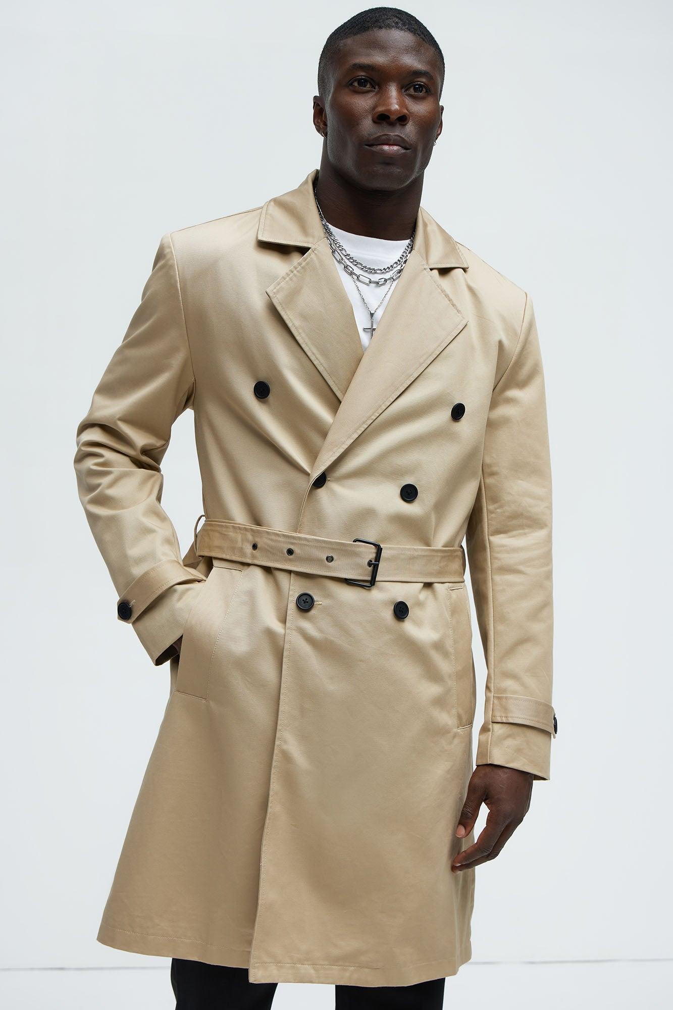 Things Have Changed Trench Coat - Khaki Product Image