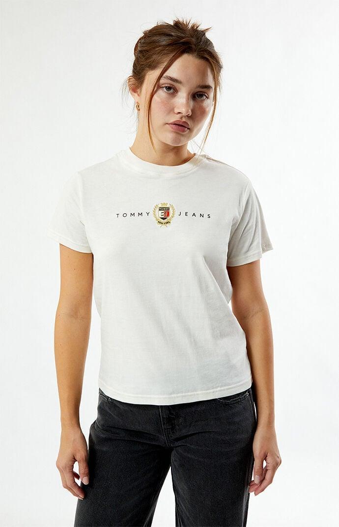 Tommy Jeans Womens Crest Linear T-Shirt product image