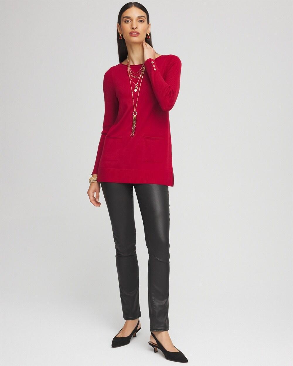 Pocket Sweater Tunic Product Image