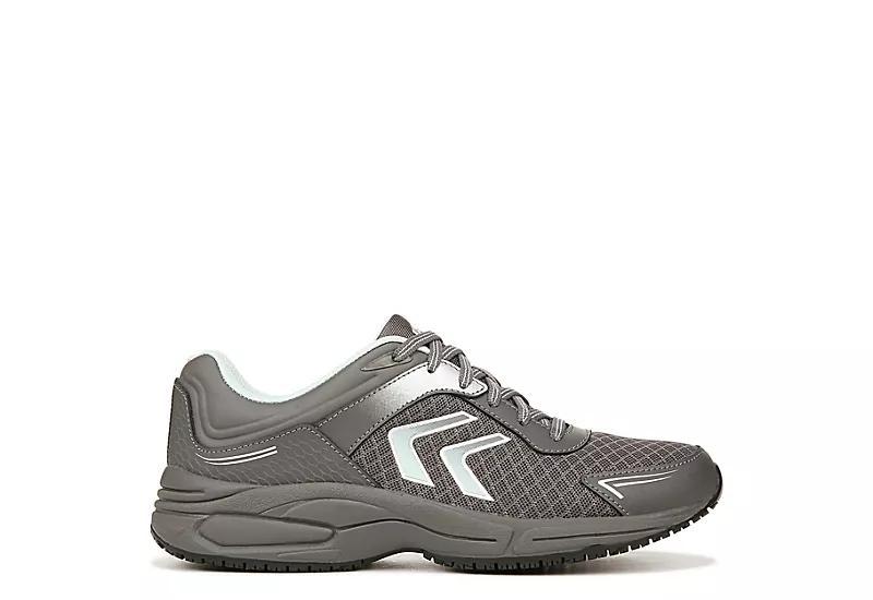 Dr. Scholl's Work Blaze Work (Grey Leather) Women's Shoes Product Image