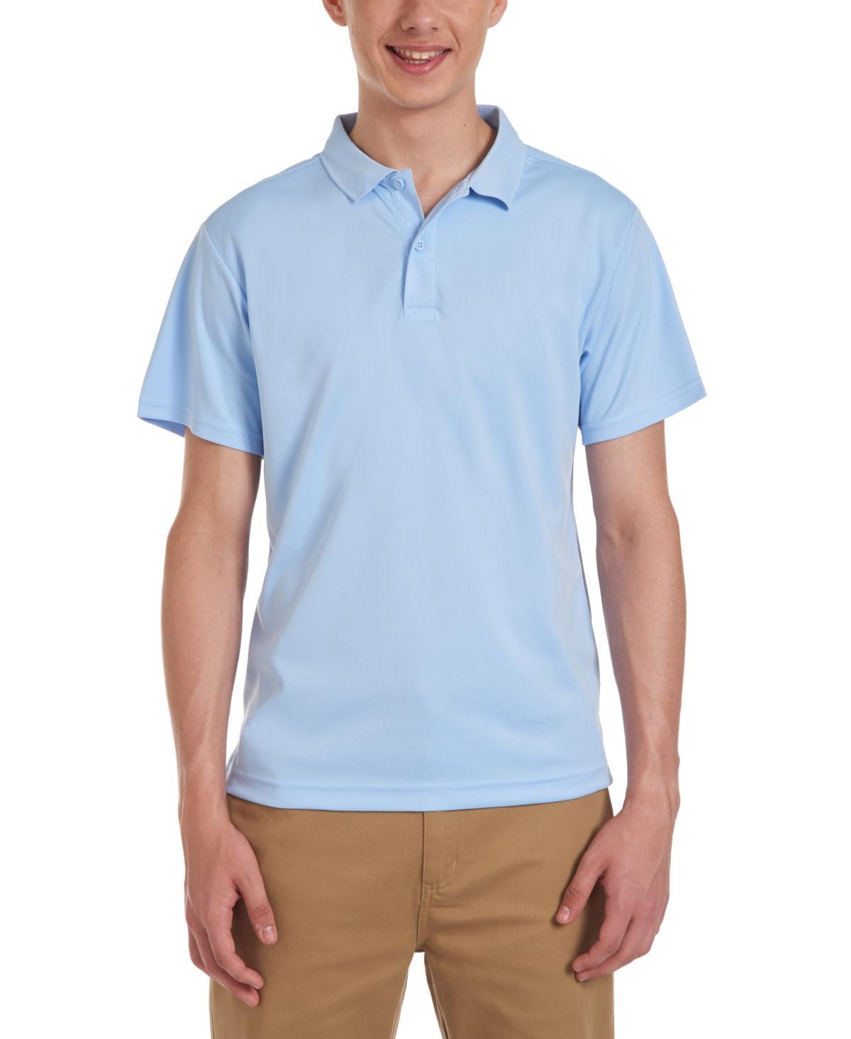 Nautica Young Men Uniform Short Sleeve Performance Stretch Polo Product Image