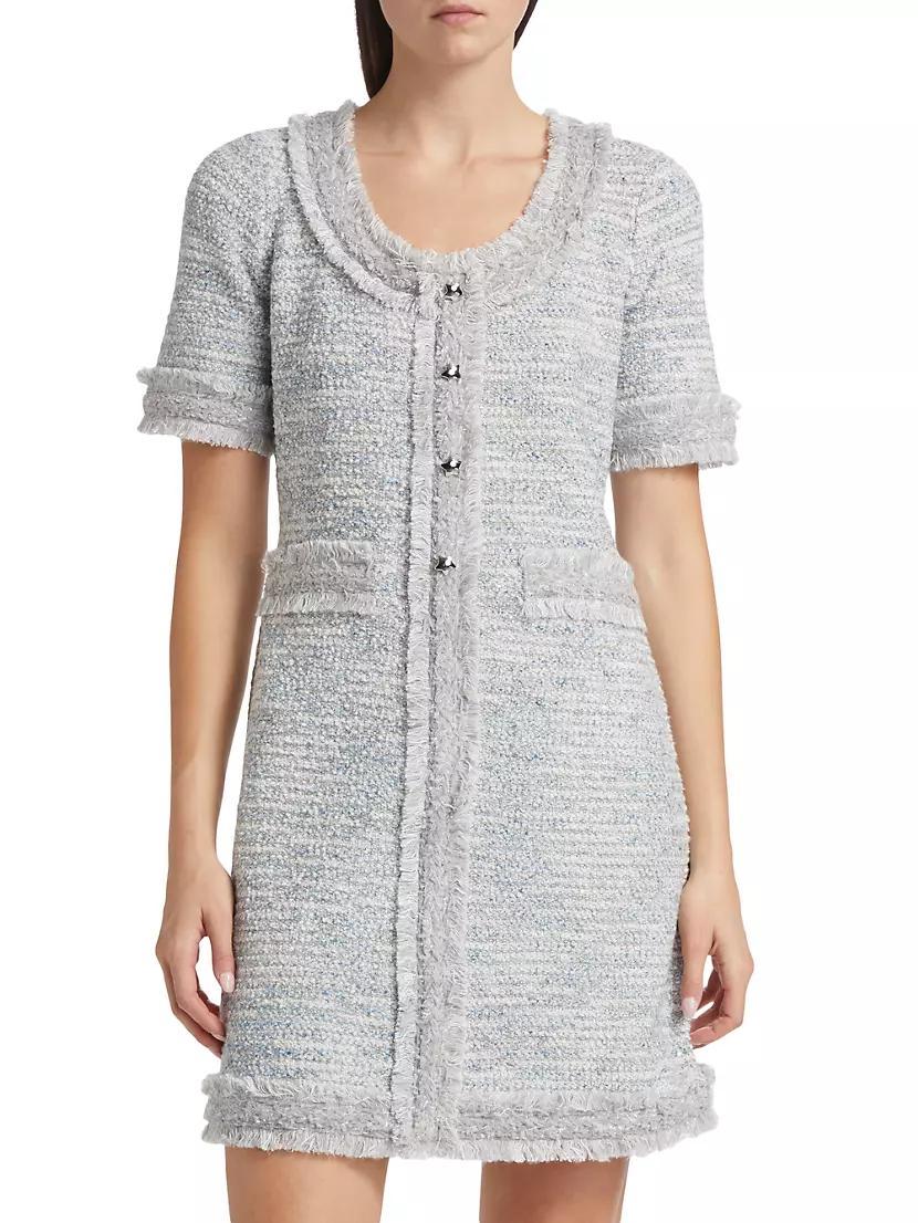 Mainline Tweed Sweater Minidress Product Image