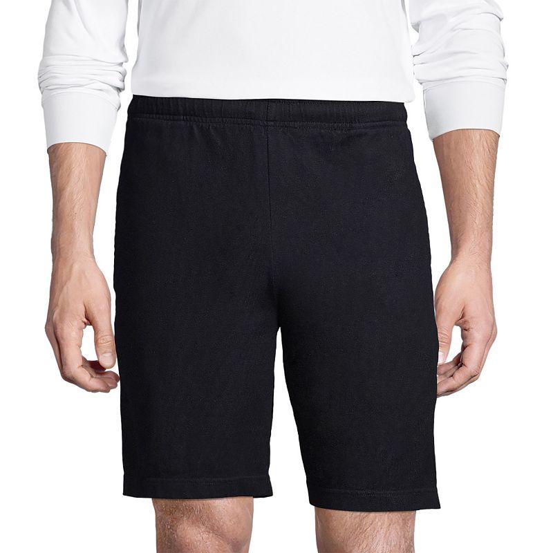 Mens Lands End Jersey Knit Shorts Product Image