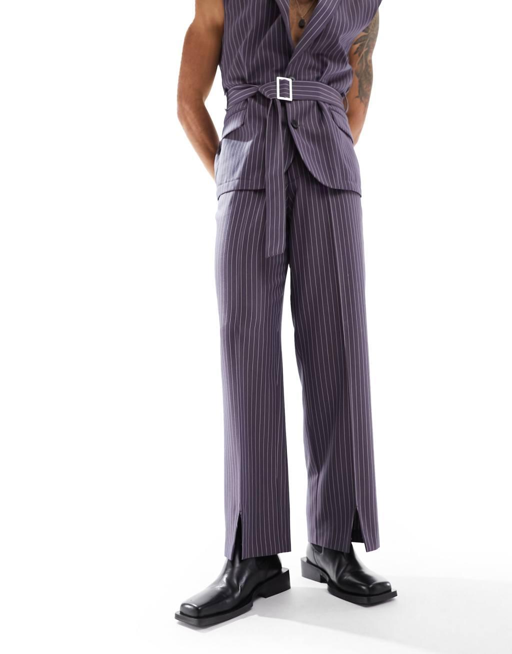 ASOS DESIGN wide suit pants Product Image