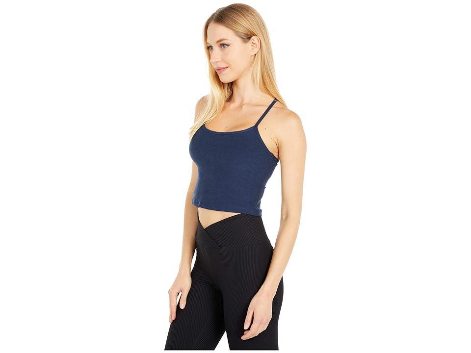 Beyond Yoga Spacedye Slim Racerback Cropped Tank Top (Nocturnal ) Women's Sleeveless Product Image