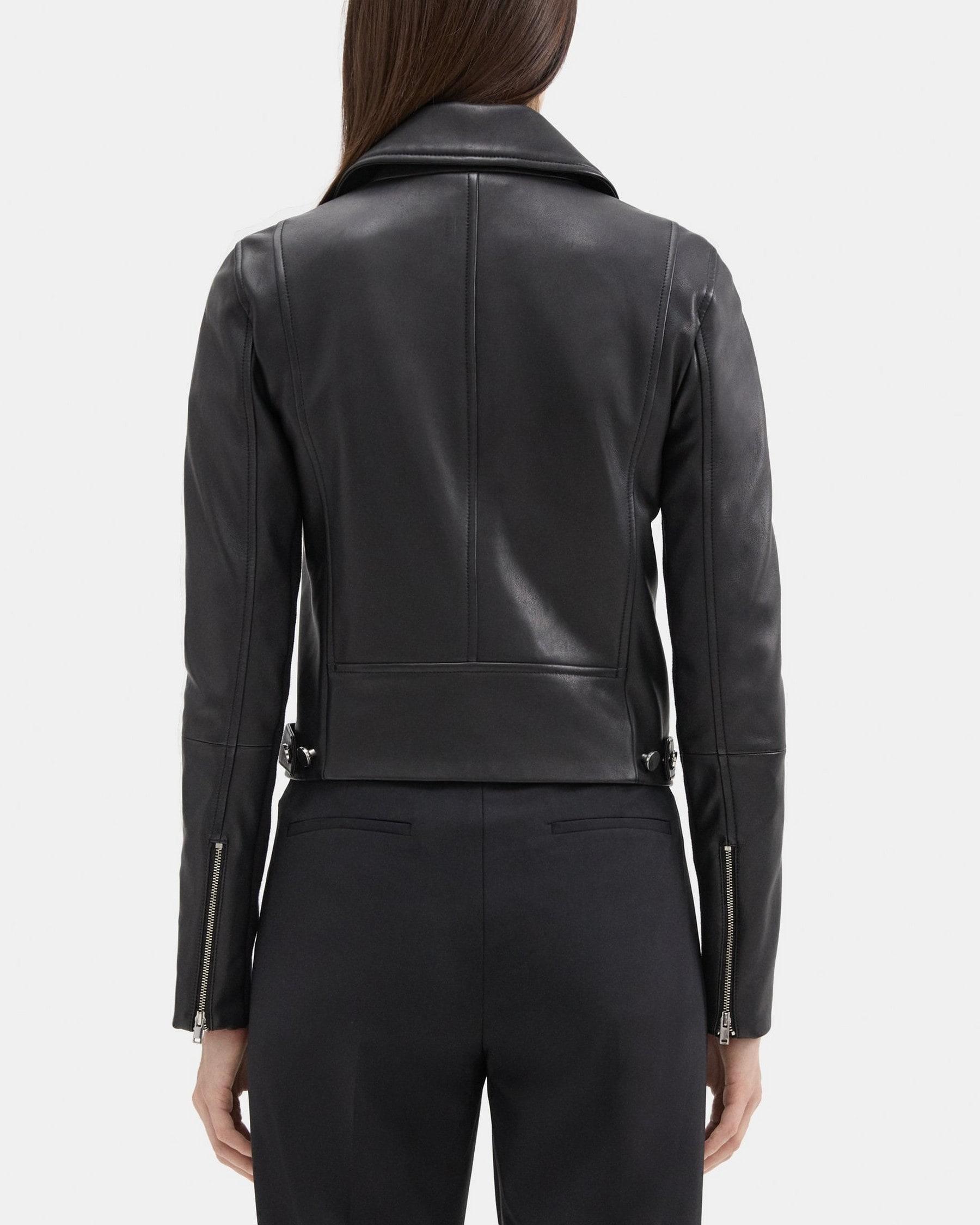 New Moto Jacket in Leather Product Image