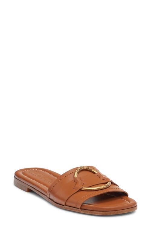 Womens Bell Leather Slides Product Image