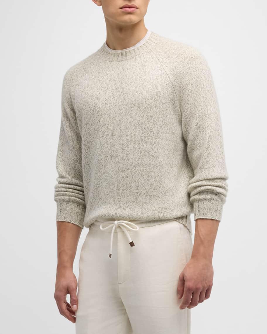 Men's Mouline Cashmere Crewneck Sweater Product Image