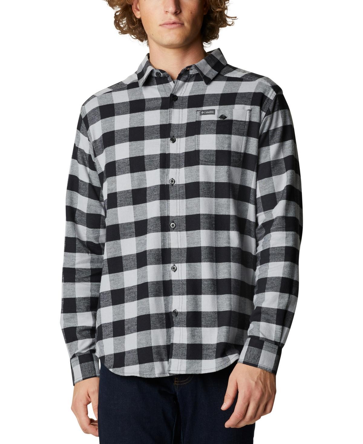 Columbia Mens Cornell Woods Flannel Long Sleeve Shirt Product Image