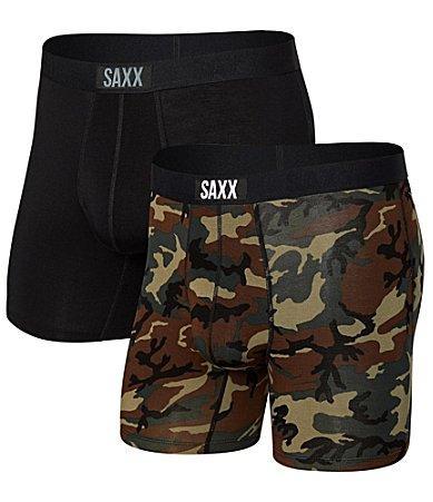 Saxx Mens Vibe Super Soft Boxer Brief, Pack of 2 - Minty Fresh Product Image