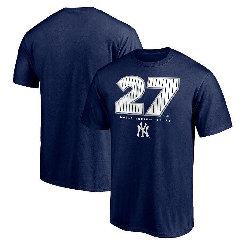 Mens Fanatics Branded New York Yankees Hometown World Series Titles T-Shirt Blue Product Image