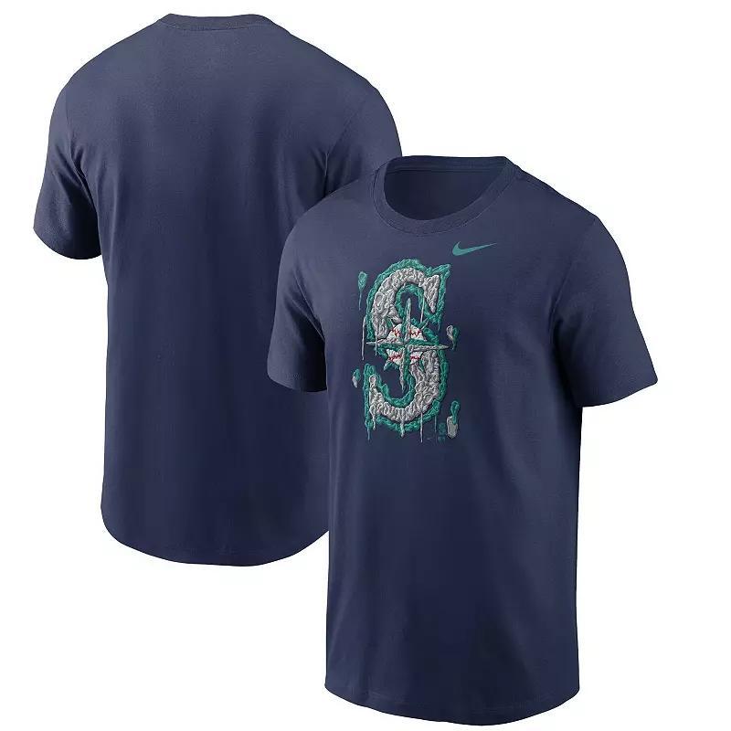 Mens Nike Seattle Mariners Gum Hometown T-Shirt Blue Product Image