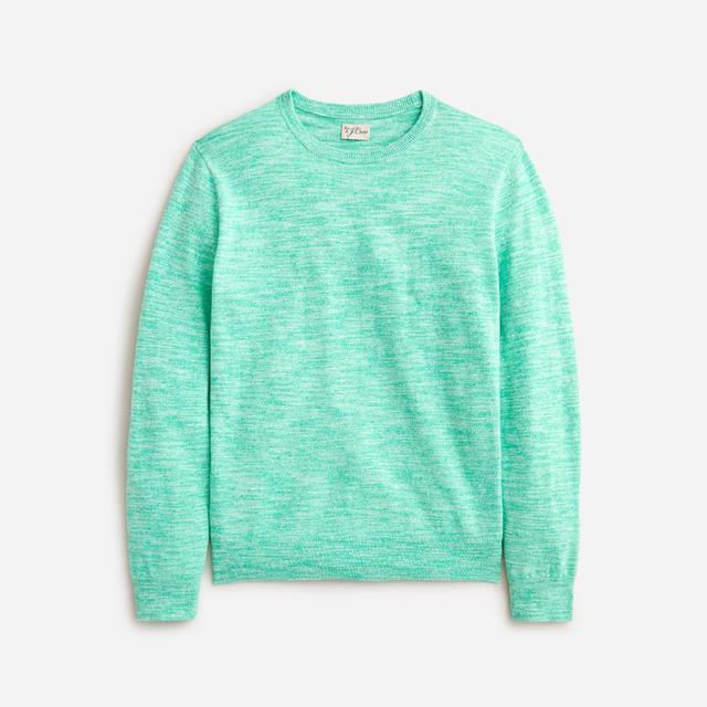 Cotton-blend crewneck sweater Product Image