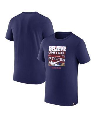 Mens Nike Navy Usmnt Believe T-shirt Product Image