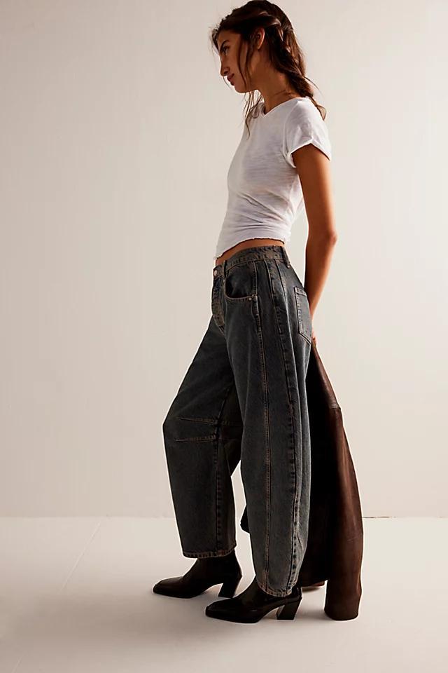 We The Free Good Luck Mid-Rise Barrel Jeans Product Image