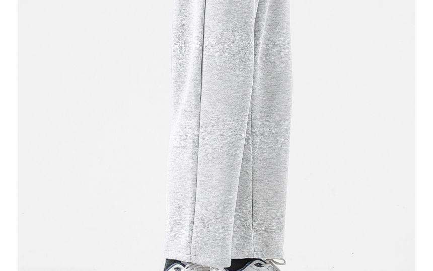 Straight Leg Cropped Sweatpants Product Image