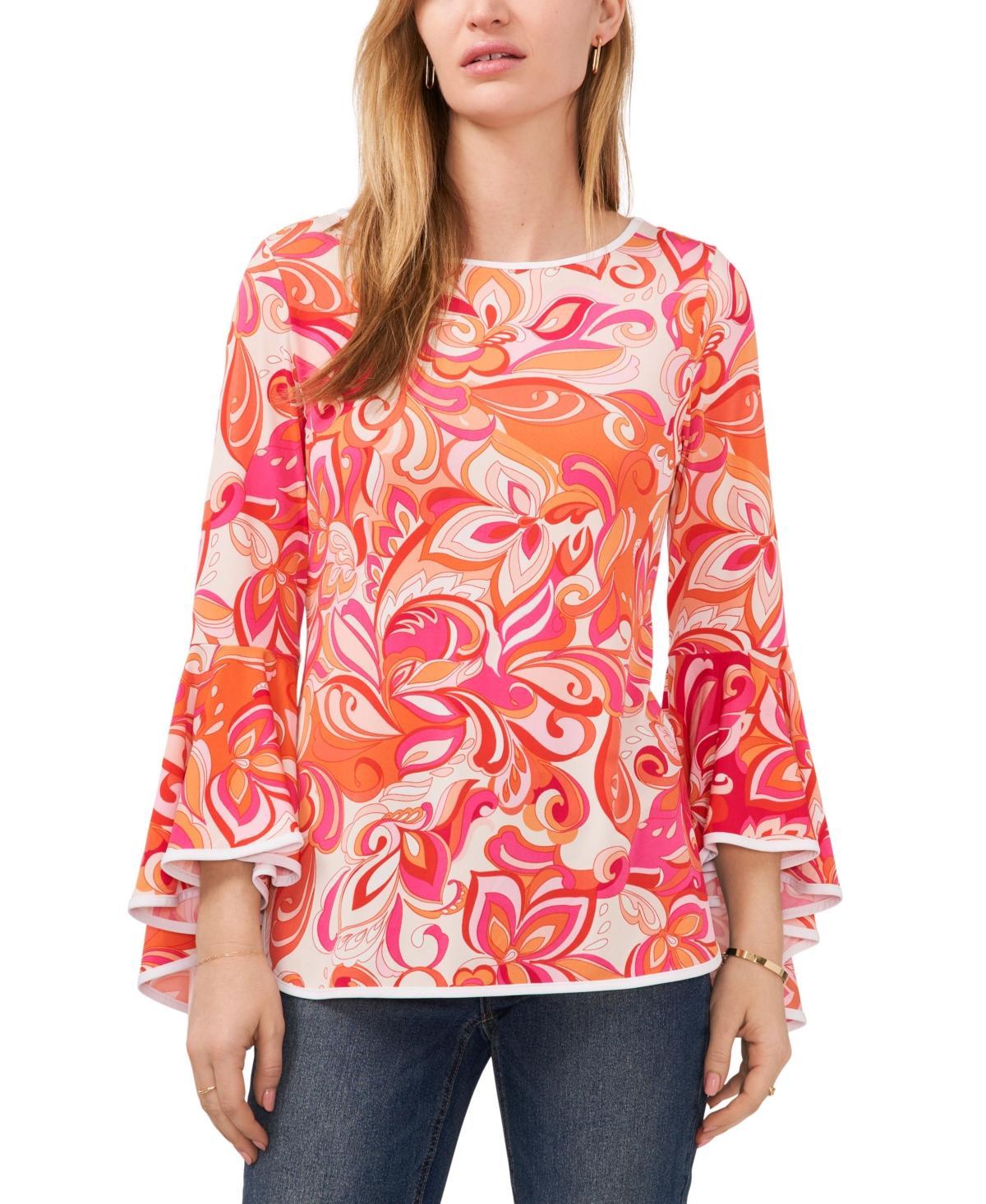 Sam & Jess Womens Bell-Sleeve Top Product Image