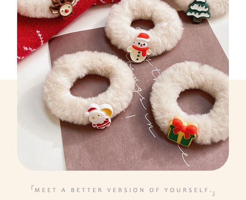 Christmas Fluffy Hair Tie Product Image