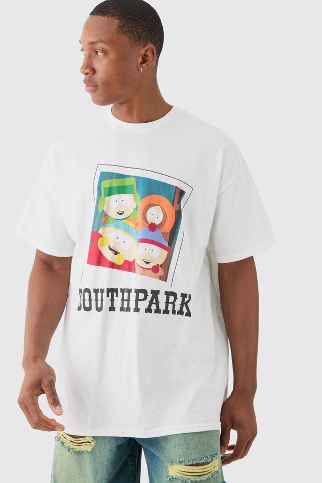 Oversized South Park License T-shirt | boohooMAN USA Product Image