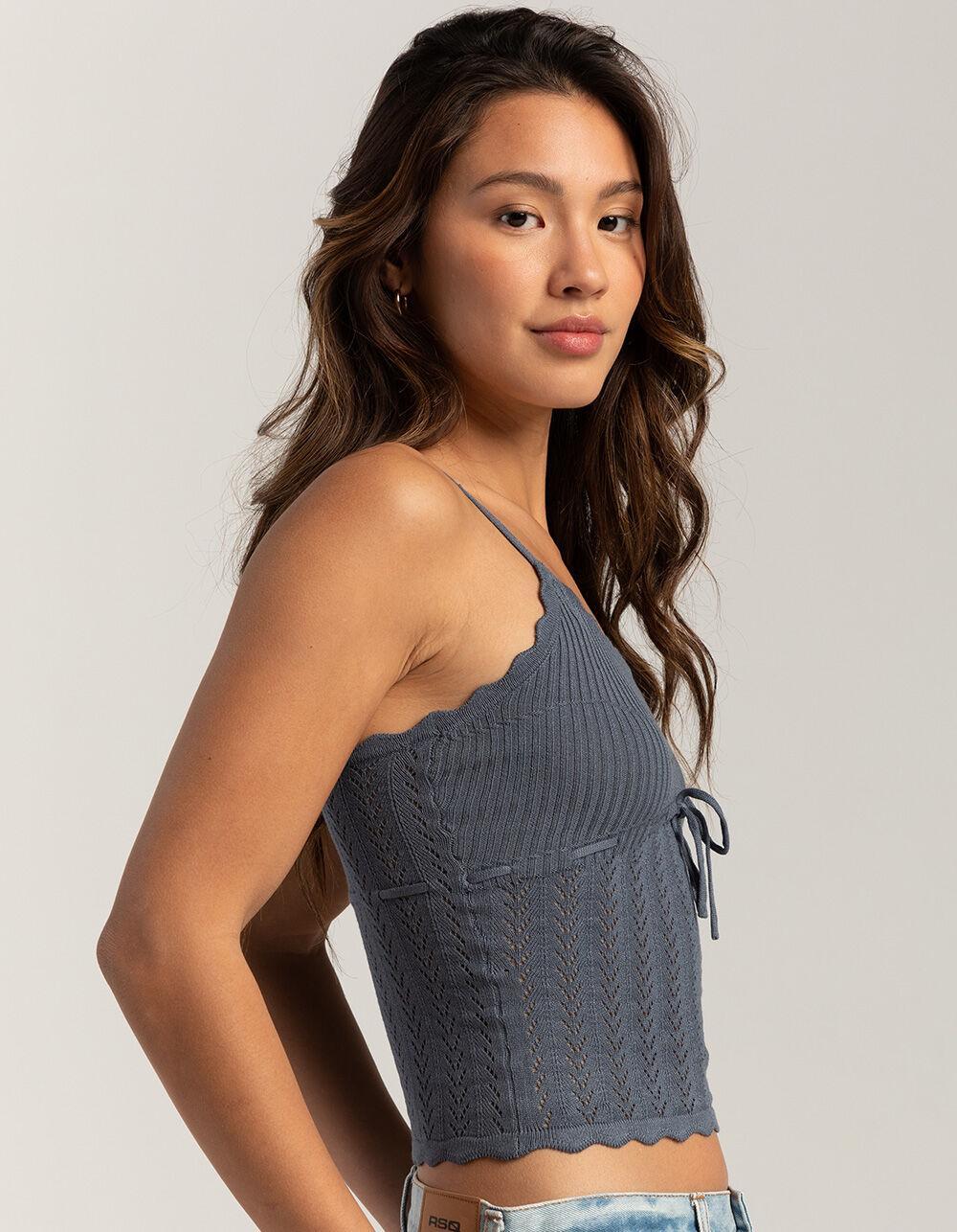 RSQ Womens Mix Stitch Cami Product Image