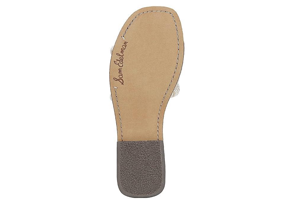 Sam Edelman Fitz Slide Sandal Ivory Leather Product Image