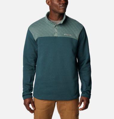 Columbia Men's Hart Mountain Quilted Half Snap Pullover- Product Image