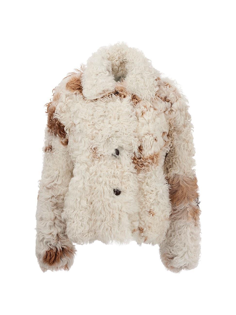 Reversible Shearling Lamb Jacket Product Image