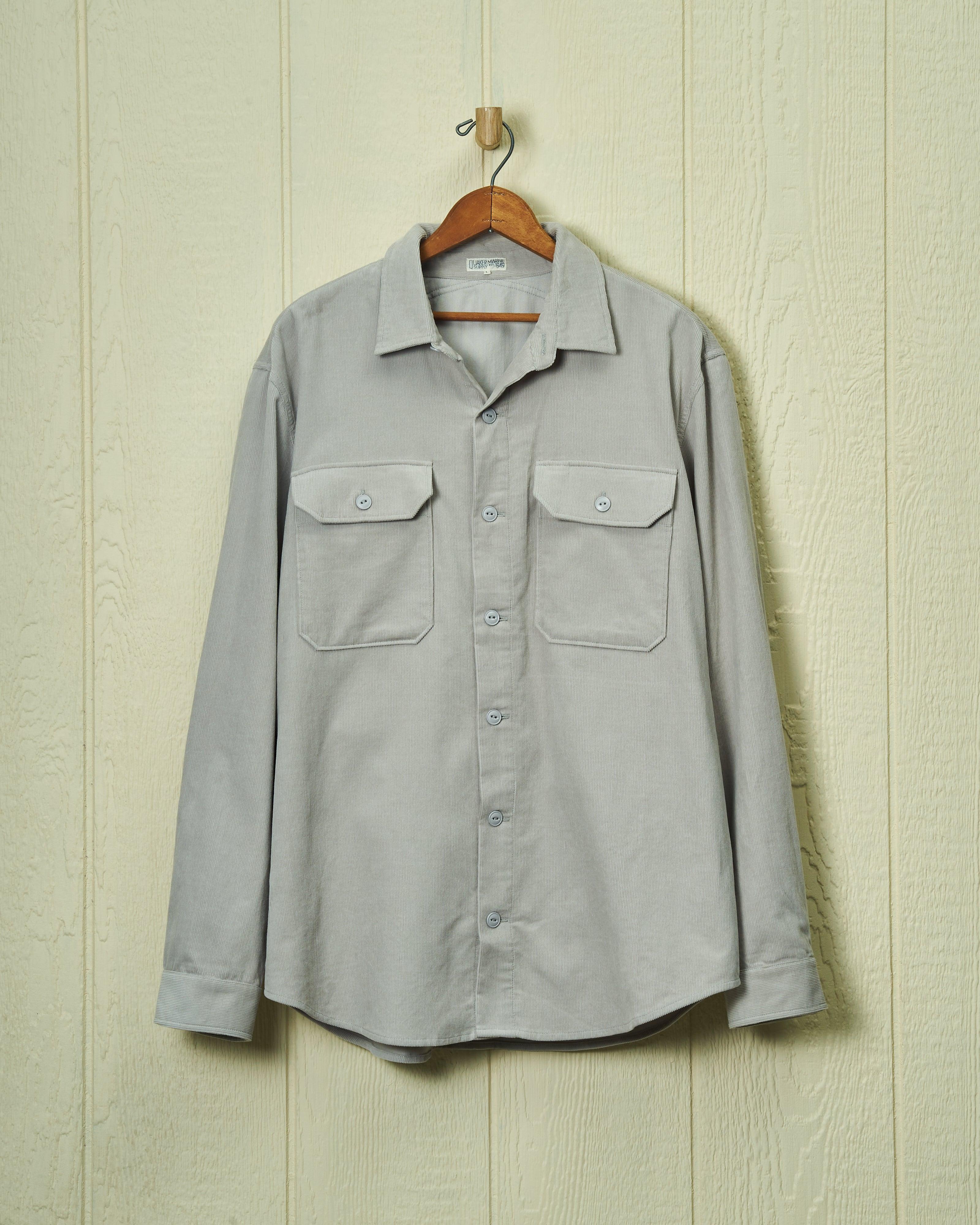 MacArthur Shirt in Slate Corduroy Product Image