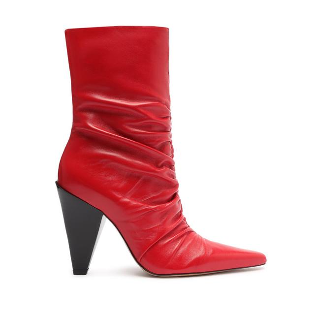 Lynn Nappa Leather Bootie Female Product Image