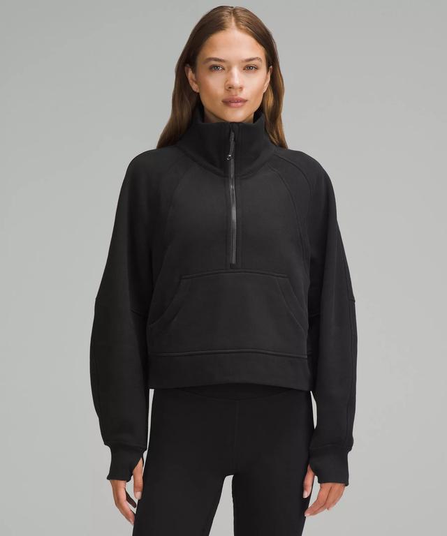 Scuba Oversized Funnel-Neck Half Zip Product Image