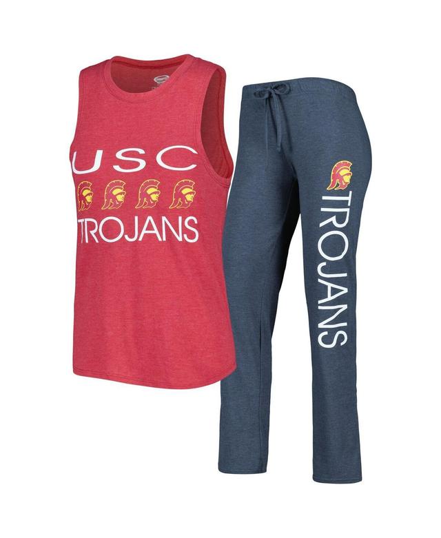 Womens Concepts Sport Charcoal/Cardinal USC Trojans Tank Top & Pants Sleep Set Product Image