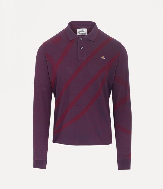 Long Sleeve Polo Top Product Image