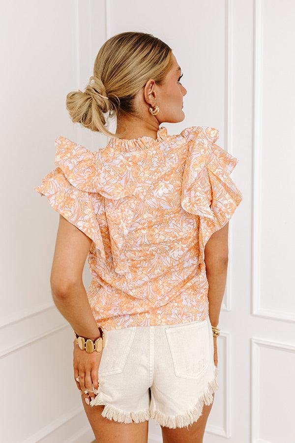 Summer Sorbet Floral Top Product Image