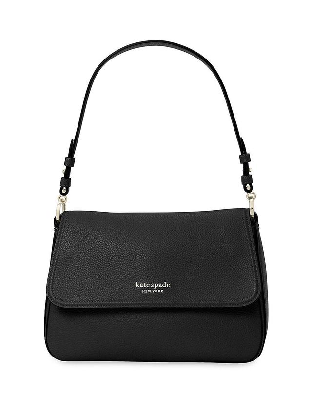 kate spade new york hudson pebble leather medium convertible shoulder bag Product Image