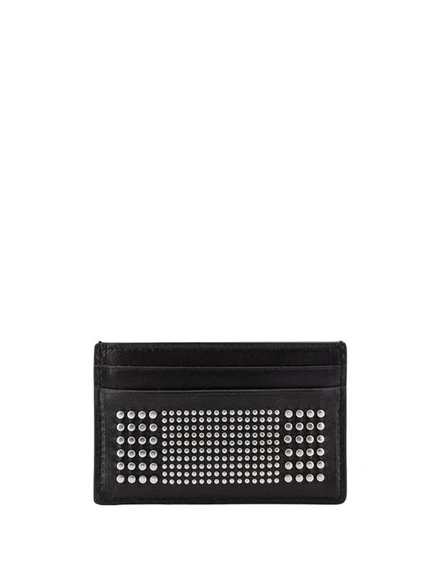 Card Holder In Black Product Image