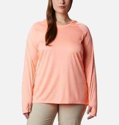 Columbia Women s PFG Tidal Tee Hoodie - Plus Size- Product Image