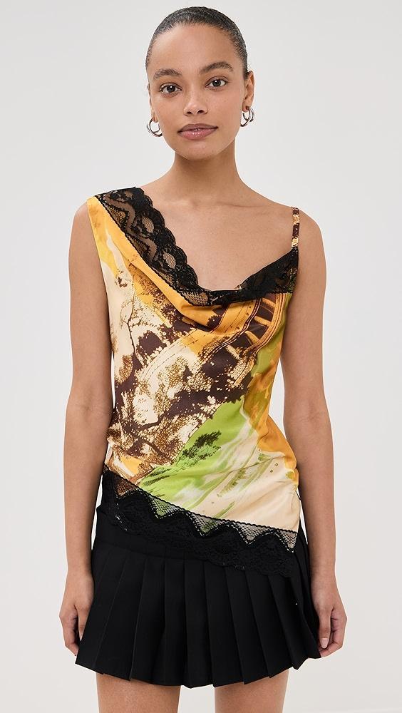 Monse Lace Trim Top | Shopbop Product Image