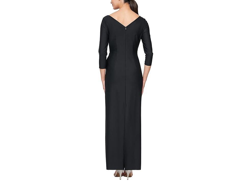 Alex Evenings Ruched Column Dress Product Image