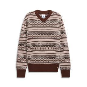 PUMA x THE BROOKLYN CIRCUS Men's Knitted V-Neck Sweater Product Image