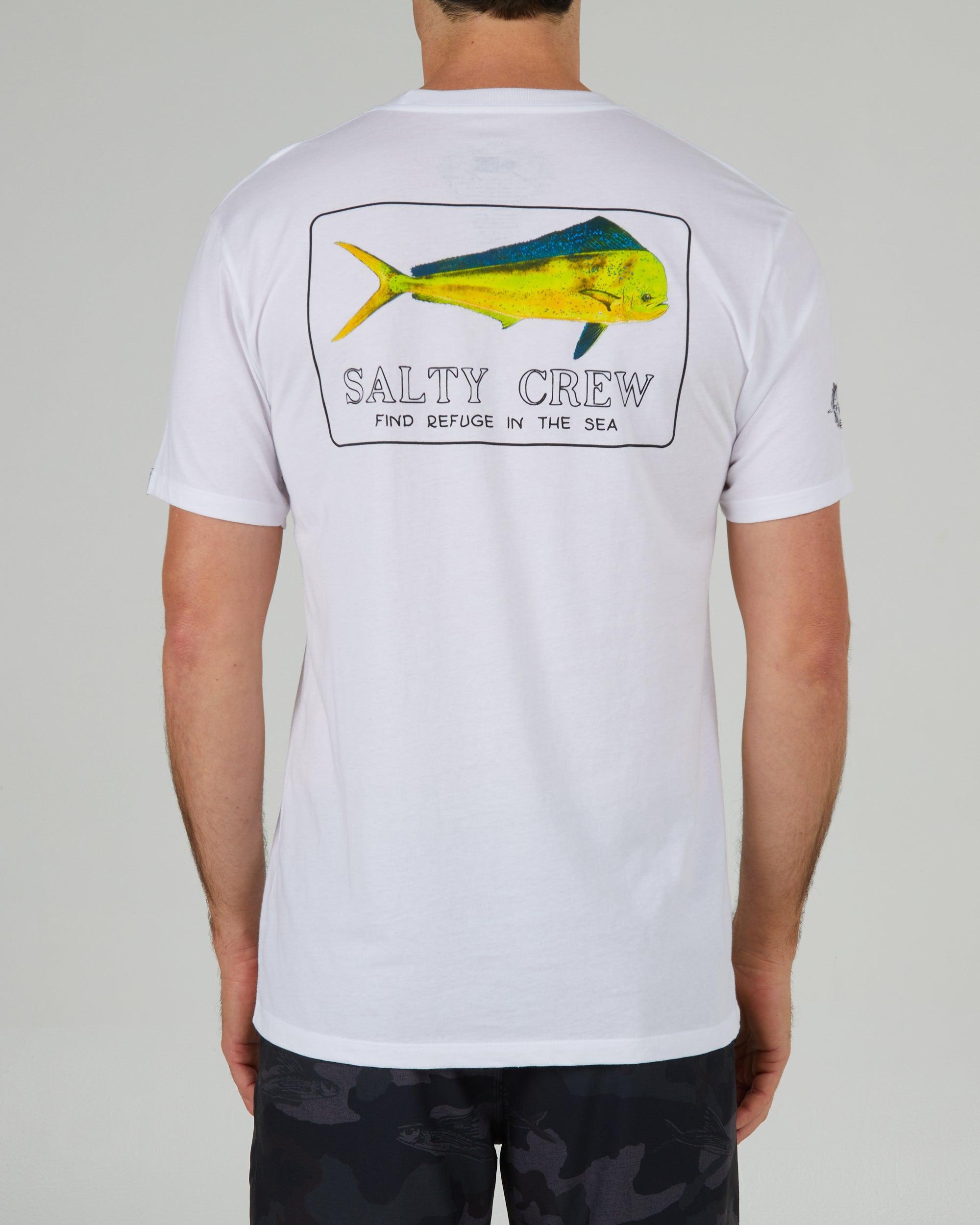 Golden Mahi Premium S/S Tee - White Product Image