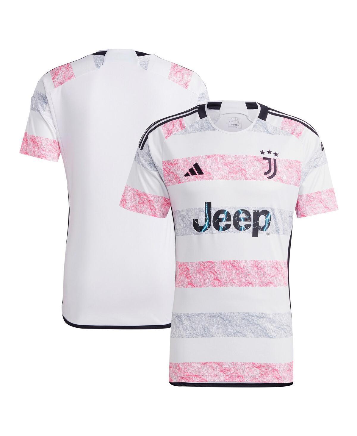 Mens adidas White Juventus 2023/24 Away Replica Jersey - White Product Image