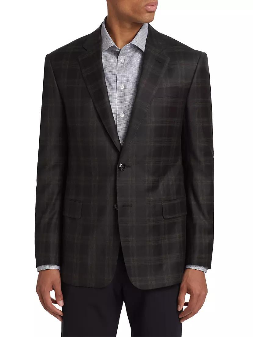 Plaid Wool-Cashmere Sportcoat Product Image